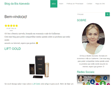 Tablet Screenshot of beatrizazevedo.com.br